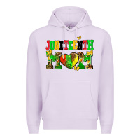 Lilac juneteenth mom Premium Hoodie - AdoDesignShop