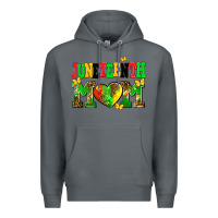 Rock juneteenth mom Premium Hoodie - AdoDesignShop