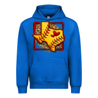 Cobalt leopard softball texas map Urban Hoodie - Jasminsmagicworld