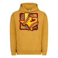 Pigment Peanut Butter leopard softball texas map Urban Hoodie - Jasminsmagicworld