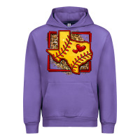 Tulip leopard softball texas map Urban Hoodie - Jasminsmagicworld