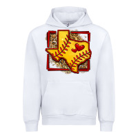 White leopard softball texas map Urban Hoodie - Jasminsmagicworld