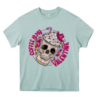 Arona Coffee is my Valentine Heavy Core Tee - CowhideDigitalArt