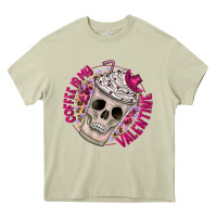 Mossy Coffee is my Valentine Heavy Core Tee - CowhideDigitalArt