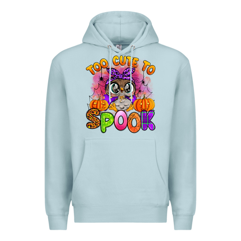 Too Cute To Spook With Owl Premium Hoodie by Artiststas | Teevron