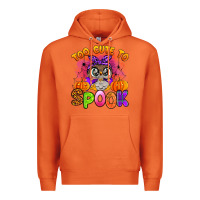 Carrot too cute to spook with owl Premium Hoodie - Artiststas