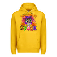 Lemon too cute to spook with owl Premium Hoodie - Artiststas
