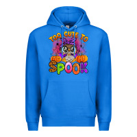 True Royal too cute to spook with owl Premium Hoodie - Artiststas