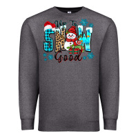 Charcoal Heather up to snow good Premium Sweatshirt - Zillion Design Studio