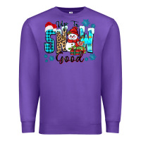 Purple up to snow good Premium Sweatshirt - Zillion Design Studio
