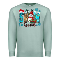 Seafoam up to snow good Premium Sweatshirt - Zillion Design Studio