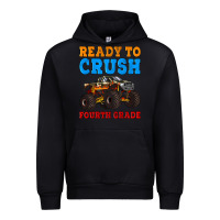 Black ready to crush fourth grade Urban Hoodie - Artiststas