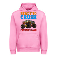 Fuchsia Pink ready to crush fourth grade Urban Hoodie - Artiststas