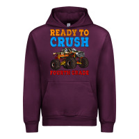 Mauve Wine ready to crush fourth grade Urban Hoodie - Artiststas
