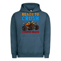 Pigment Midnight Navy ready to crush fourth grade Urban Hoodie - Artiststas