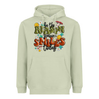 Be The Reason Someone Smiles Today Heavyweight Hoodie | Teevron