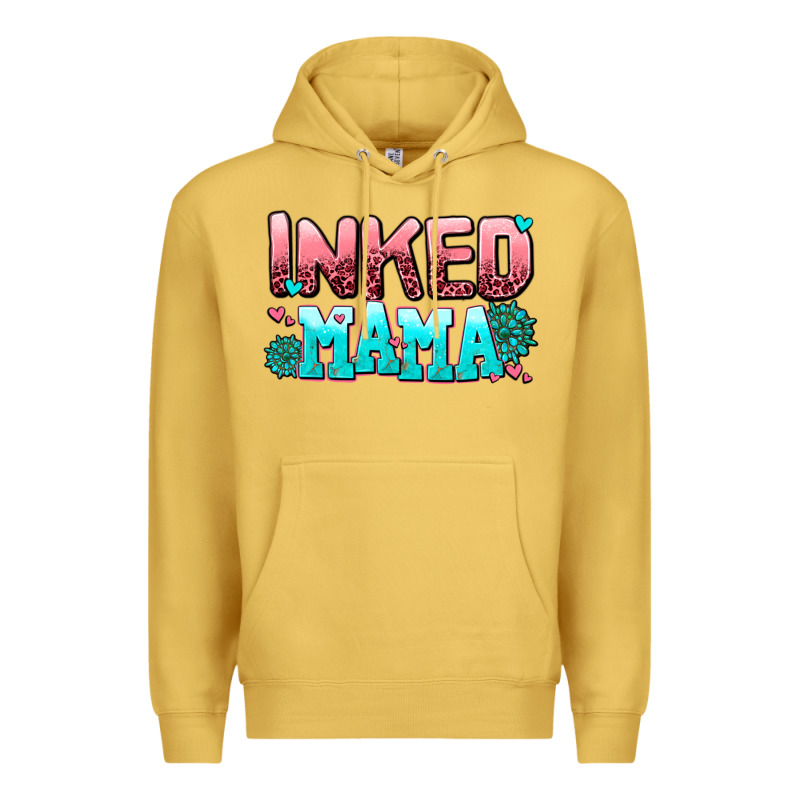 Inked Mama Premium Hoodie by AdoDesignShop | Teevron