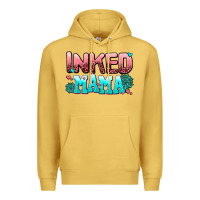 Antique Gold inked mama Premium Hoodie - AdoDesignShop