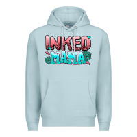 Blue Mist inked mama Premium Hoodie - AdoDesignShop