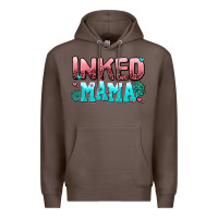 Coffee inked mama Premium Hoodie - AdoDesignShop