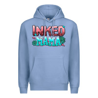 Colony Blue inked mama Premium Hoodie - AdoDesignShop
