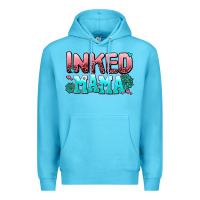 Ocean Blue inked mama Premium Hoodie - AdoDesignShop