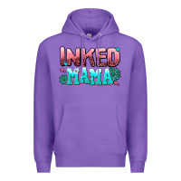 Purple inked mama Premium Hoodie - AdoDesignShop
