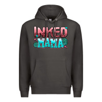 Smoke inked mama Premium Hoodie - AdoDesignShop