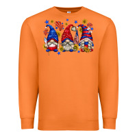 Carrot American gnomes with sunflowers Premium Sweatshirt - texasbilliewilder