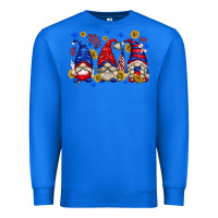 True Royal American gnomes with sunflowers Premium Sweatshirt - texasbilliewilder
