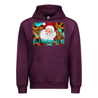 Mauve Wine it's Christmas y'all background Urban Hoodie - JahusDesignShop