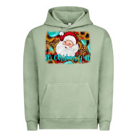 Pigment Oil Green it's Christmas y'all background Urban Hoodie - JahusDesignShop