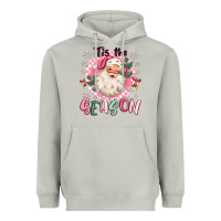 Moon Dust pink santa 'tis the season Heavyweight Hoodie - MaliasSmallBusiness