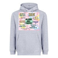 Heather Grey daily bible affirmations Heavyweight Hoodie - MaliasSmallBusiness