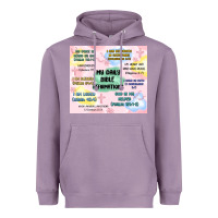 Lavender daily bible affirmations Heavyweight Hoodie - MaliasSmallBusiness