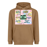 Toasted Coconut daily bible affirmations Heavyweight Hoodie - MaliasSmallBusiness