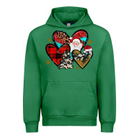 Emerald Christmas heart Urban Hoodie - JahusDesignShop