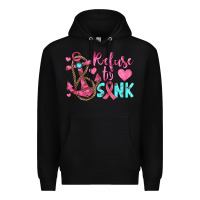 Black refuse to sink Premium Hoodie - JahusDesignShop