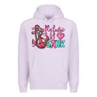 Lilac refuse to sink Premium Hoodie - JahusDesignShop