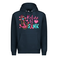 Navy refuse to sink Premium Hoodie - JahusDesignShop