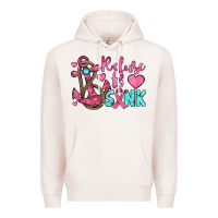 Pale Pink refuse to sink Premium Hoodie - JahusDesignShop