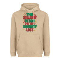 Mushroom the jolliest bitch on the naughty list Heavyweight Hoodie - MaliasSmallBusiness