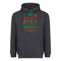 Smoke the jolliest bitch on the naughty list Heavyweight Hoodie - MaliasSmallBusiness