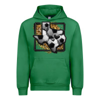 Emerald leopard soccer texas map Urban Hoodie - Jasminsmagicworld