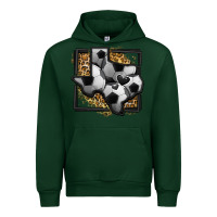 Foreset Green leopard soccer texas map Urban Hoodie - Jasminsmagicworld