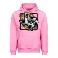 Fuchsia Pink leopard soccer texas map Urban Hoodie - Jasminsmagicworld