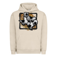 Pigment French Oak leopard soccer texas map Urban Hoodie - Jasminsmagicworld