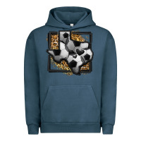 Pigment Midnight Navy leopard soccer texas map Urban Hoodie - Jasminsmagicworld