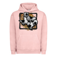 Pigment Salmon leopard soccer texas map Urban Hoodie - Jasminsmagicworld