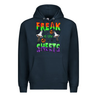 Navy freak in the sheets Premium Hoodie - BundleAndBundleShop